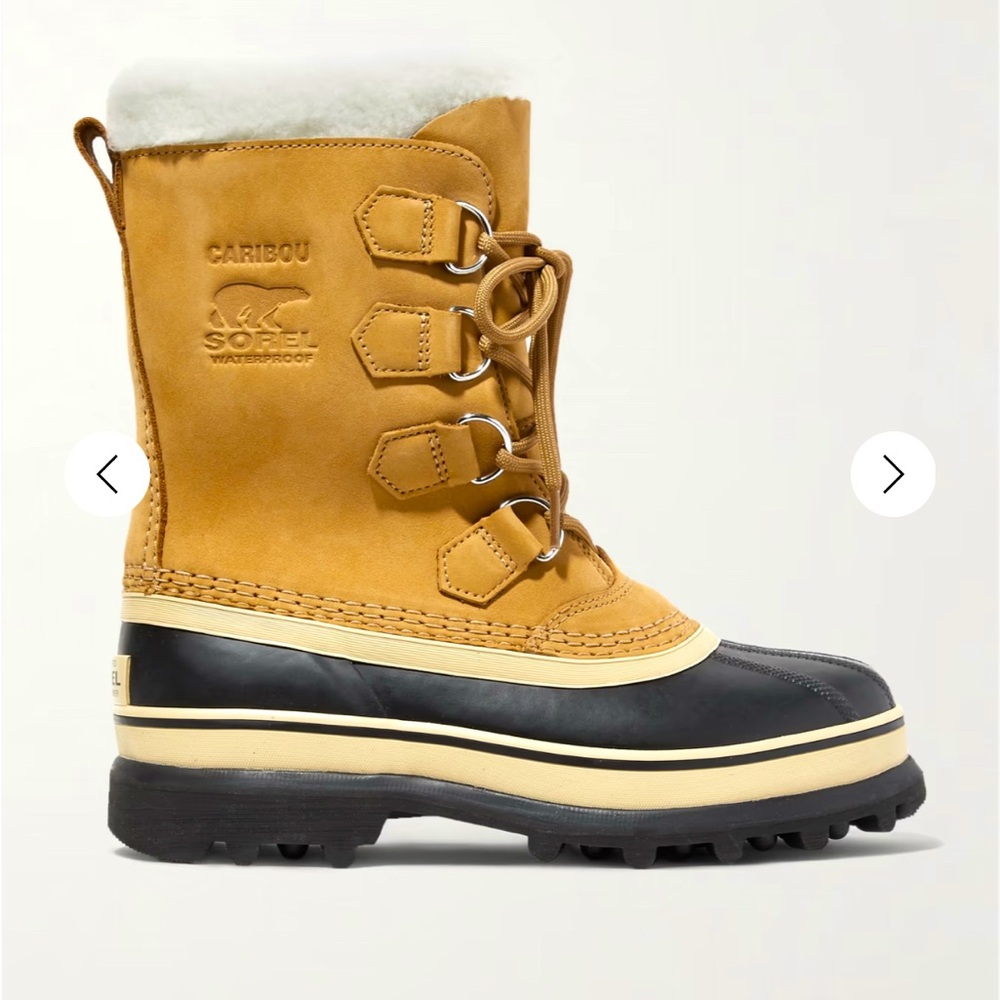 Sorel Caribou 8.5M fits like 9-9.5 Winter Rain Boots Waterproof extreme weather